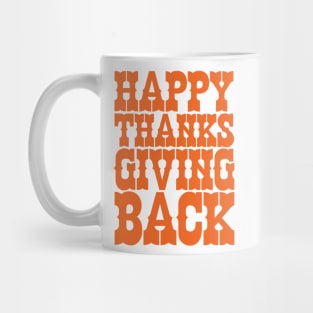 You've Got Mail Happy Thanksgiving Back Mug